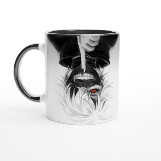 Mug en céramique blanche 325 ml (11 oz) avec intérieur coloré