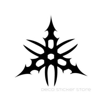2 Stickers autocollant moto Yamaha tribal