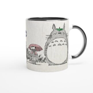 Mug en céramique blanche 325 ml (11 oz) avec intérieur coloré