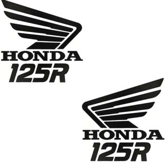 Lot de 2 Sticker autocollant Honda 125 R