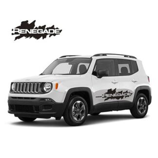 Kit 2 stickers autocollants Jeep Renegade