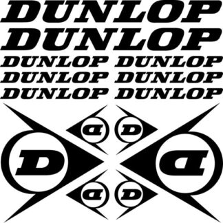 Kit sticker autocollants Dunlop