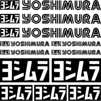 Kit sticker autocollants Yoshimura
