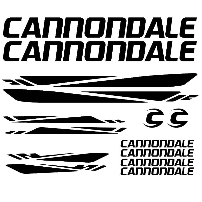 Kit stickers vélo mountain bike Cannondale modèle 3- - Déco
