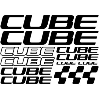 Kit sticker autocollant vélo mountain bike Cube