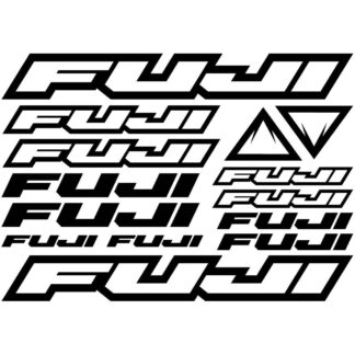 Kit stickers vélo mountain bike Fuji