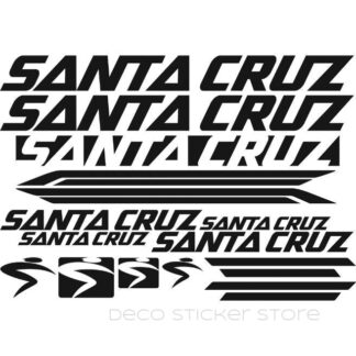 Kit stickers vélo mountain bike Santa Cruz