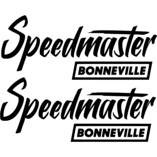 Lot de 2 stickers autocollant moto Triumph speedmaster Bonneville