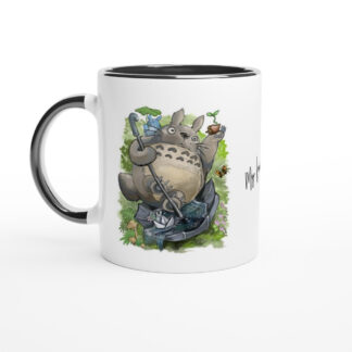 Mug en céramique blanche de 325 ml (11 oz) avec intérieur coloré