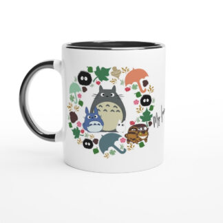 Mug en céramique blanche de 325 ml (11 oz) avec intérieur coloré My friend