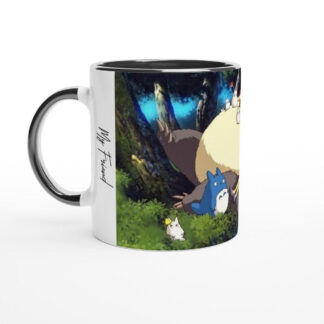 Mug en céramique blanche de 325 ml (11 oz) avec intérieur coloré dodo