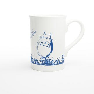 Mug en porcelaine blanche de 295 ml (10 oz) Totoro