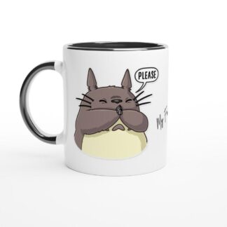 Mug totoro please avec intérieur coloré