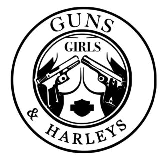 Sicker autocollant Harley Davidson girls