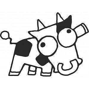 Sticker VACHE - COW JDM