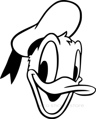 Sticker autocollant Donald