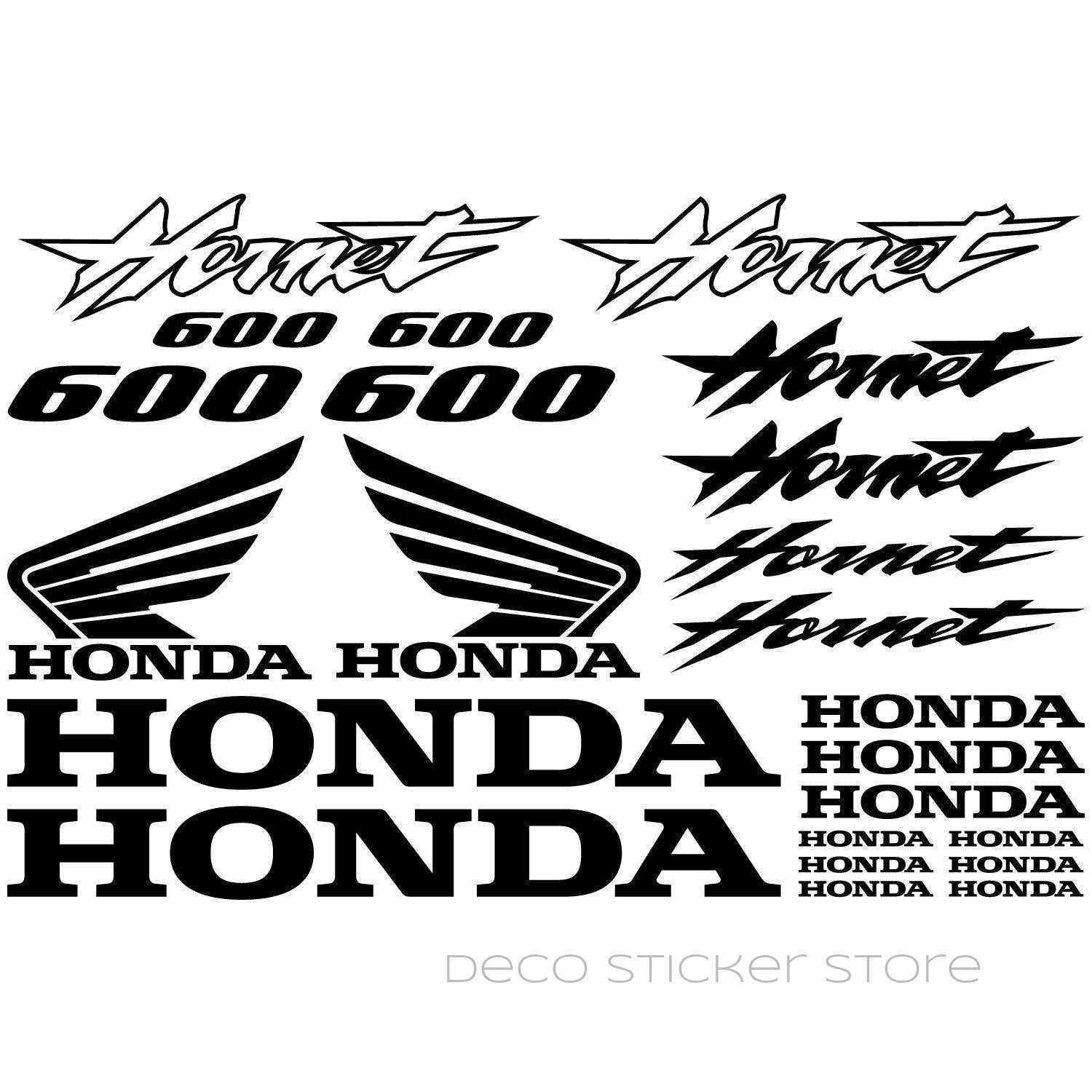 Sticker autocollant Honda Hornet 600- - Déco Sticker Store-14.90€