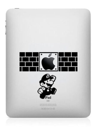 Sticker autocollant IPad Apple Mario