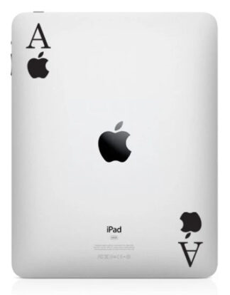 Sticker autocollant IPad Apple as de pomme