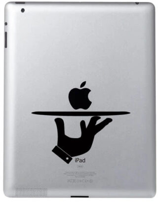 Sticker autocollant IPad Apple serveur