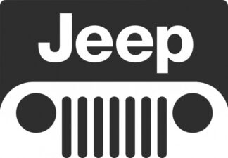 Sticker autocollant Jeep logo