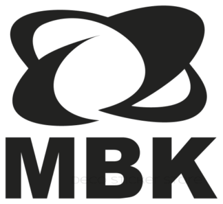 Sticker autocollant MBK logo taille et couleur au choix