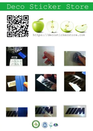Sticker autocollant MBK taille et couleur au choix