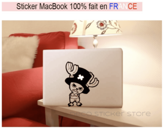 Sticker autocollant MacBook Apple Chopper modèle 2 One Piece