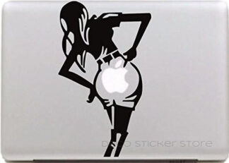 Sticker autocollant MacBook Fille Sexy