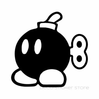 Sticker autocollant Mario et Luigi bomb