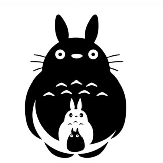 Sticker autocollant Totoro 3