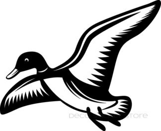 Sticker autocollant canard
