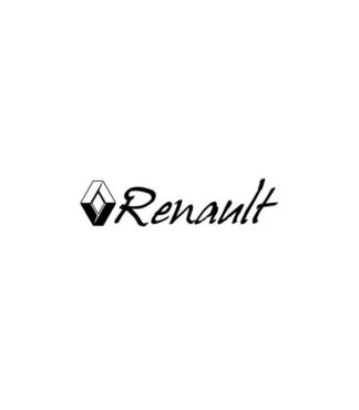 Sticker autocollant logo Renault écriture