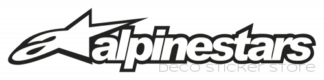 Sticker autocollant moto Alpinestars