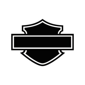 Sticker autocollant moto Harley Davidson à personnaliser modèle 2