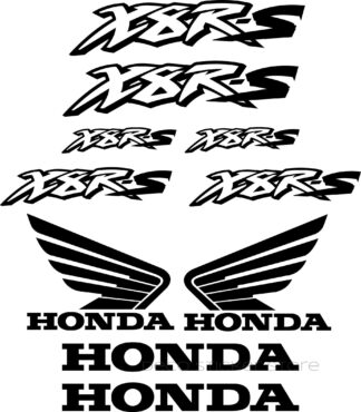 Sticker autocollant moto Honda X8R-S modèle 2