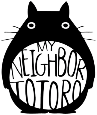 Sticker autocollant my neighbor Totoro