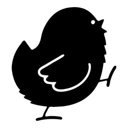 Sticker autocollant  poussin poule poulet