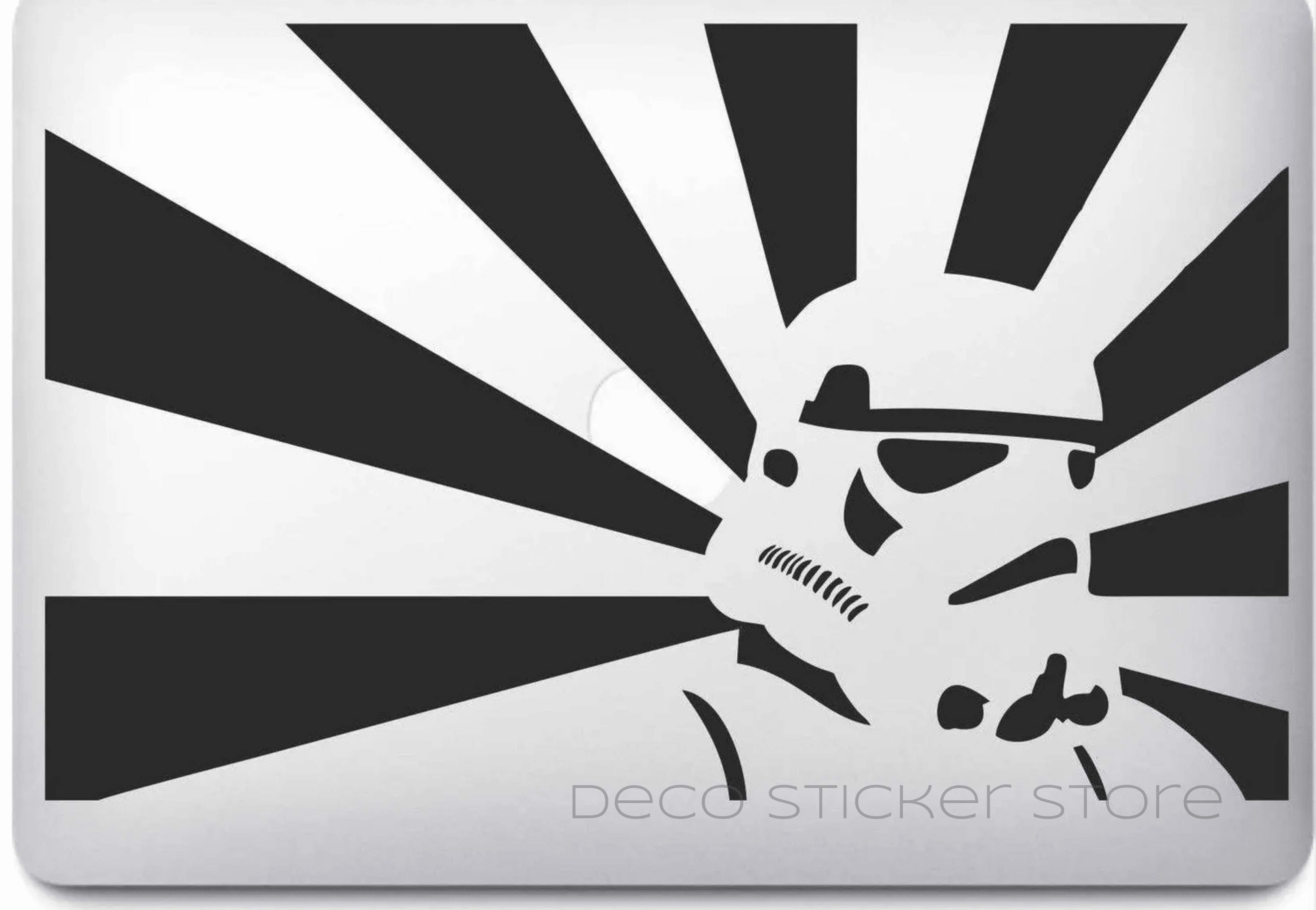 Stickers et autocollant Tête Stormtrooper Star Wars