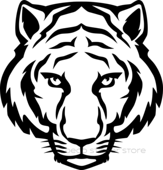 Sticker autocollant tigre