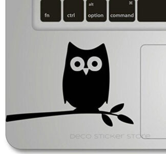 Sticker autocollant trackpad Apple  ❤️ hibou
