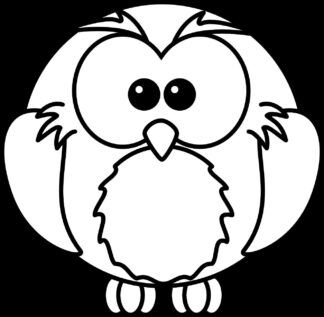 Sticker chouette