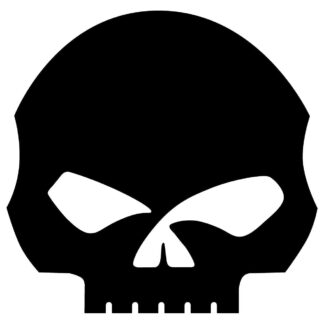 Sticker  pour votre moto crâne 2