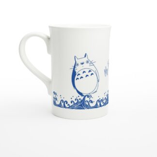Mug en porcelaine blanche de 295 ml (10 oz) Totoro