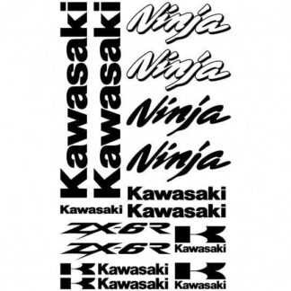 kit Sticker autocollant moto Kawasaki ninja ZX 6R