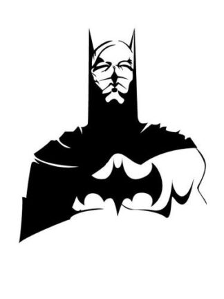 Sticker Autocollant Batman héro T87300