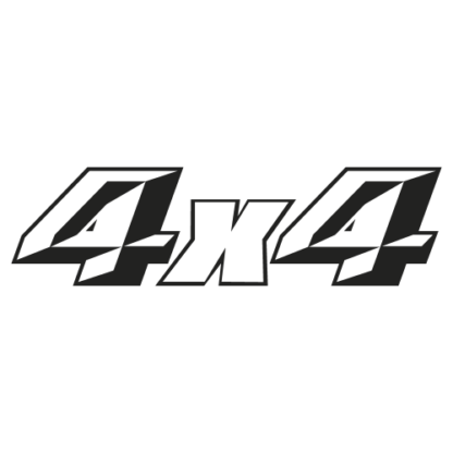 Sticker Autocollant 4x4