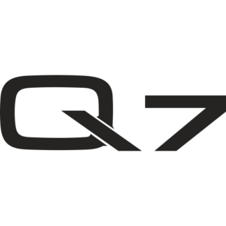 Sticker Autocollant  Audi Q7 88
