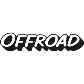 Sticker Autocollant offroad