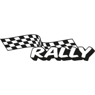 Sticker Autocollant rally